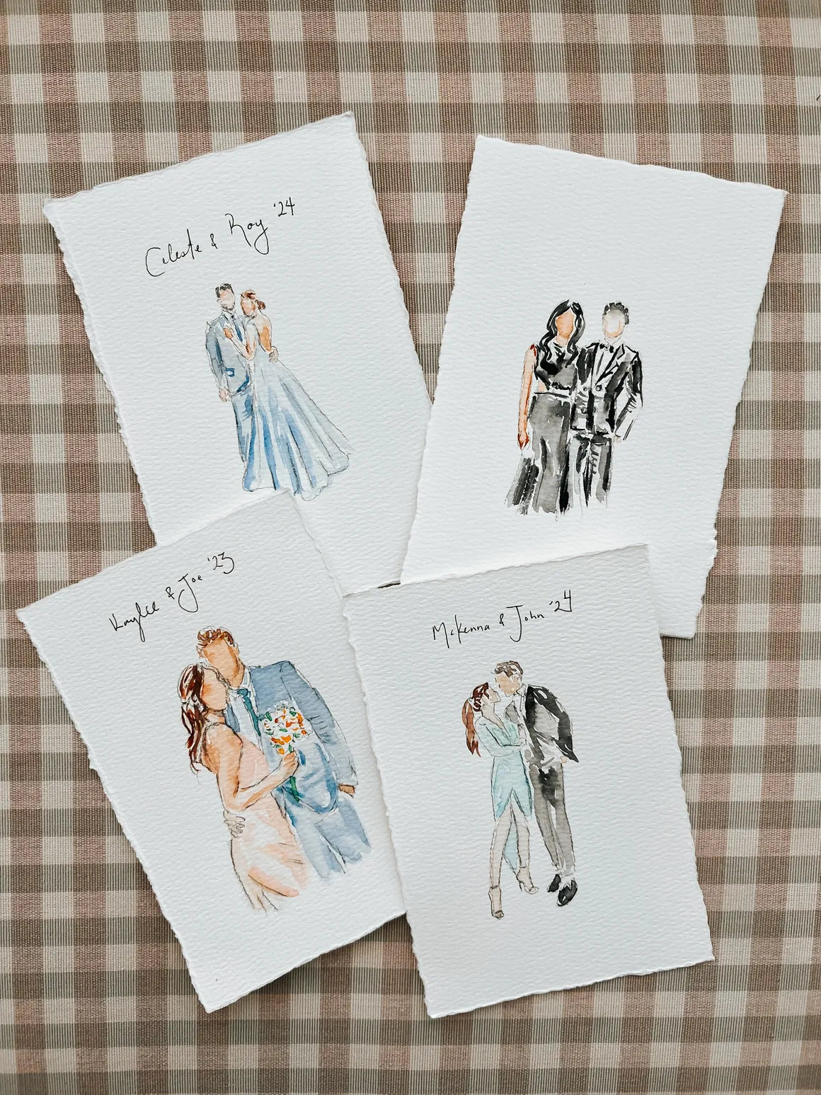 Wedding Guest Painting, Wedding Painting Gifts, Wedding Gift, Guest Illustrator, Wedding Artist, Party Favors, Watercolor Artist