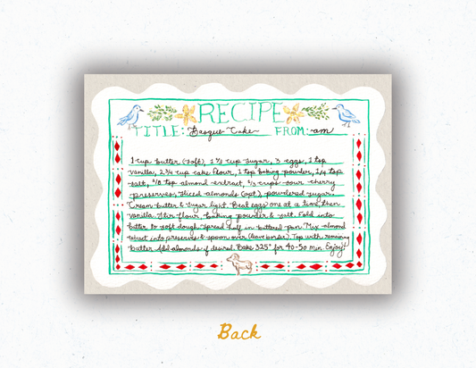 Nevada State Recipe Card Print - PREORDER